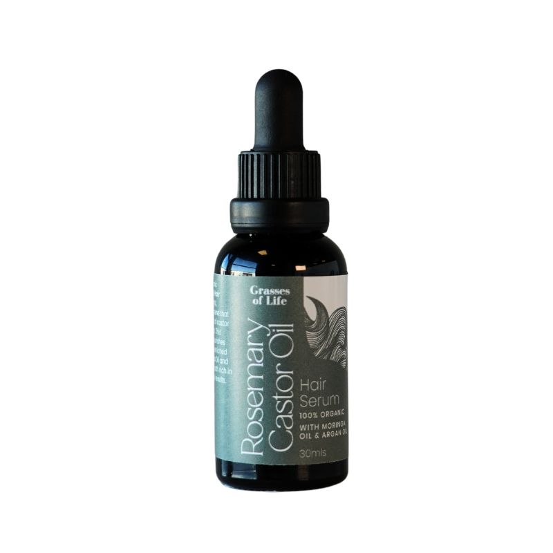 Organic Rosemary and Castor Oil Hair Serum