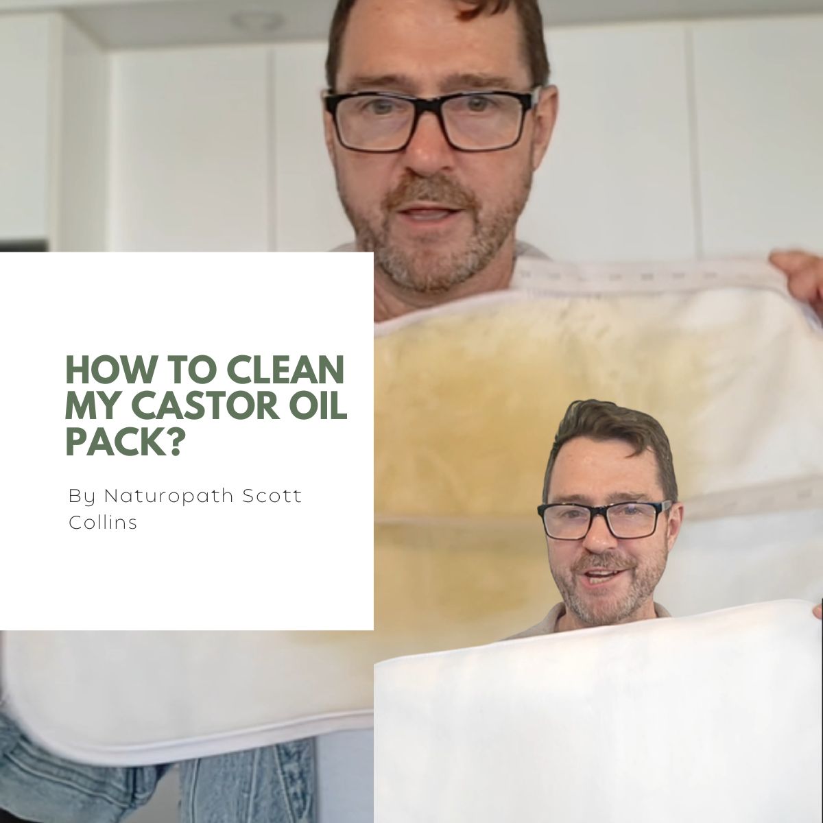 Grasses of Life How to Clean My Castor Oil Pack