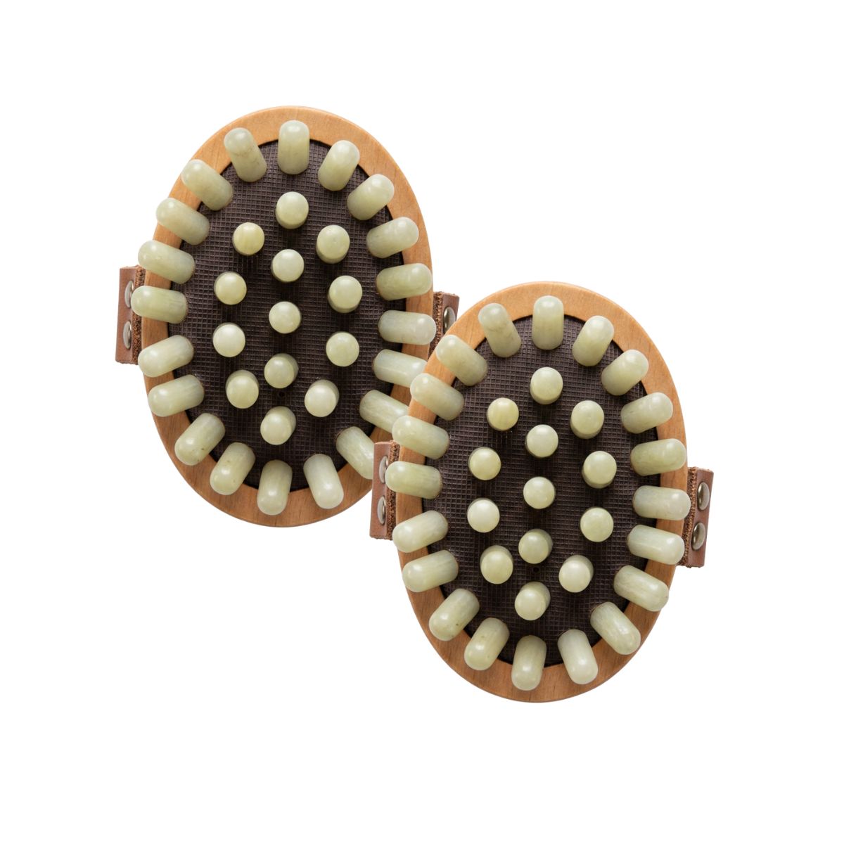 Jade Lymphatic Massage Brush Twin Pack