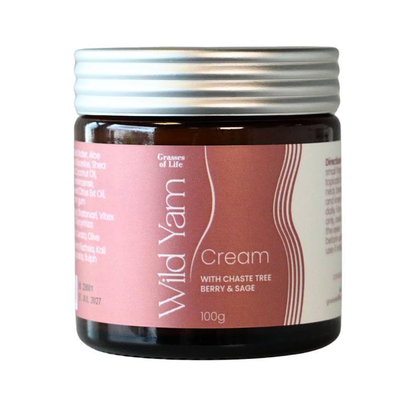 Grasses of Life Wild Yam Cream 100g