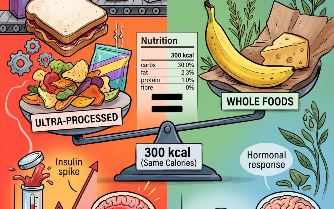Same Calories Different Food What a New Ultra-Processed Food Study Tells Us